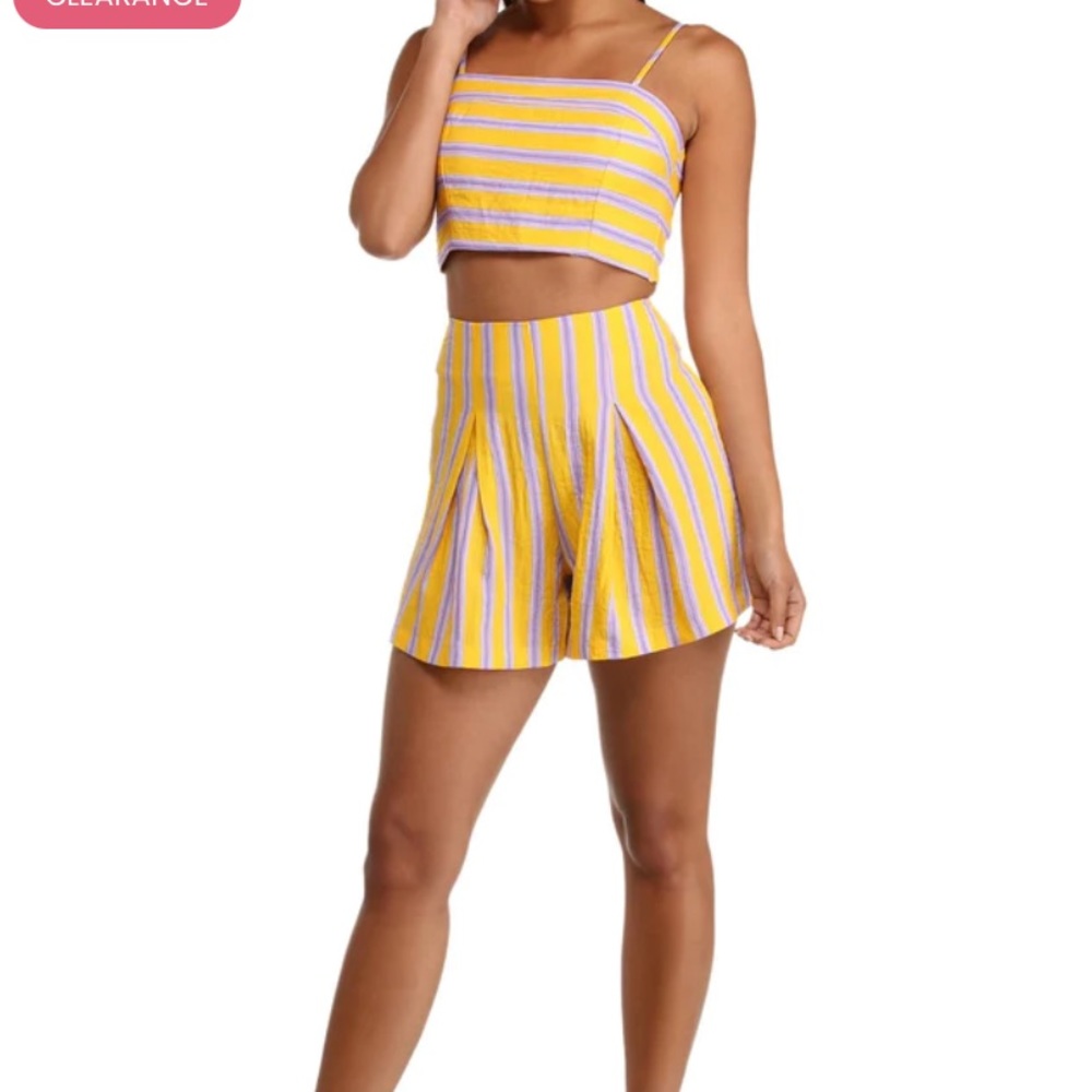 “Just My Kind Of Stripe” Top and Bottoms Set